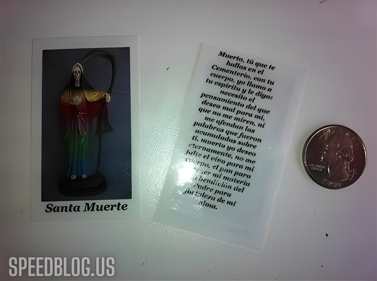 santa muerte prayer